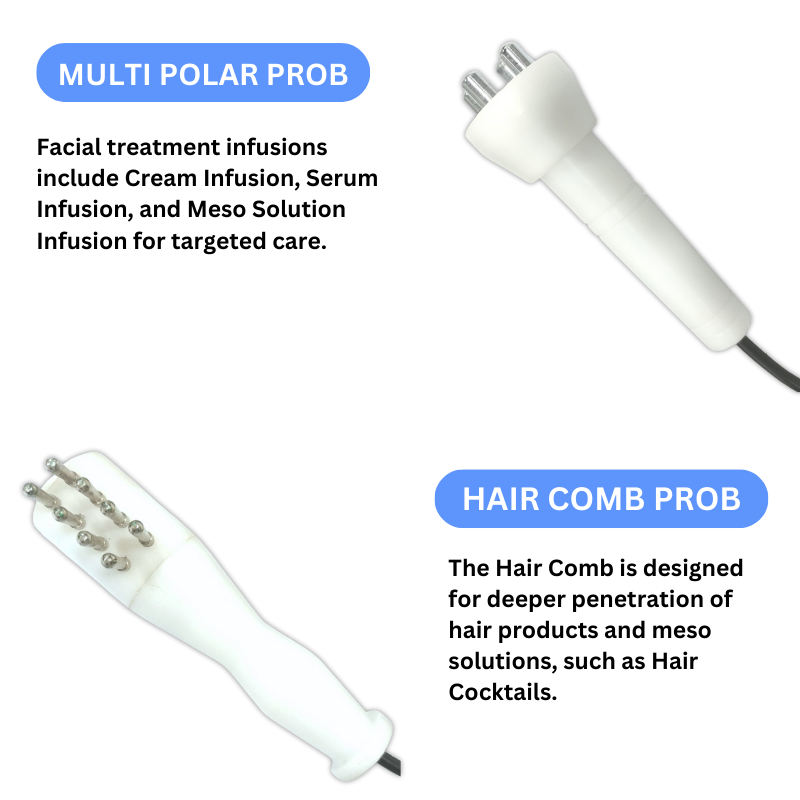 Hydra Facial Mda With 10 In 1 Small Model Electroporation Machine - Color: White