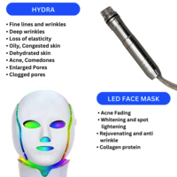 Hydra Facial MDA with  10 in 1 Small Model Electroporation Machine