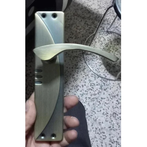 Fancy Main Door Handle - Color: Silver