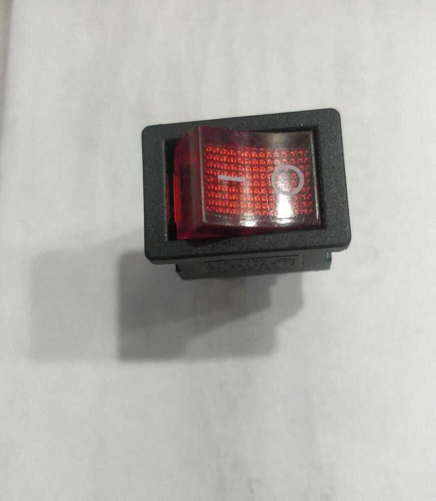  Rocker switch red light 4 pin  