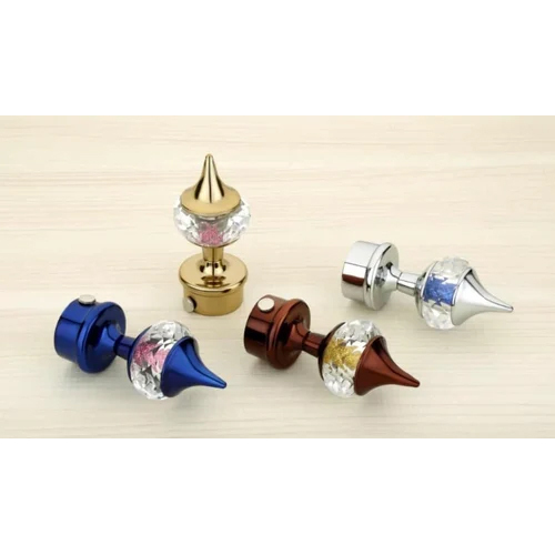 Crystal Curtain Finials