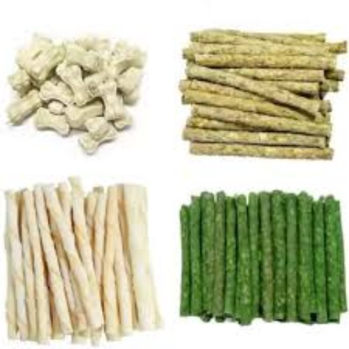 Adult Munchi Dog Treats - Chicken, Mutton, Egg, Mint Flavors , Enriched With Essential Vitamins And Minerals For Overall Health, Fun Chewing Experience