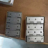 Iron Door Hinge - Iron Material, 3 Inches Size, Silver Color | Polished Finish For Elegant Door Fitting In Residential And Commercial Applications