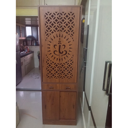 लकड़ी का मॉड्यूलर मंदिर