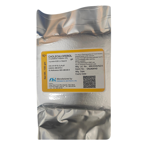 100g Cholecalciferol Crystalline Vitamin D3 IP
