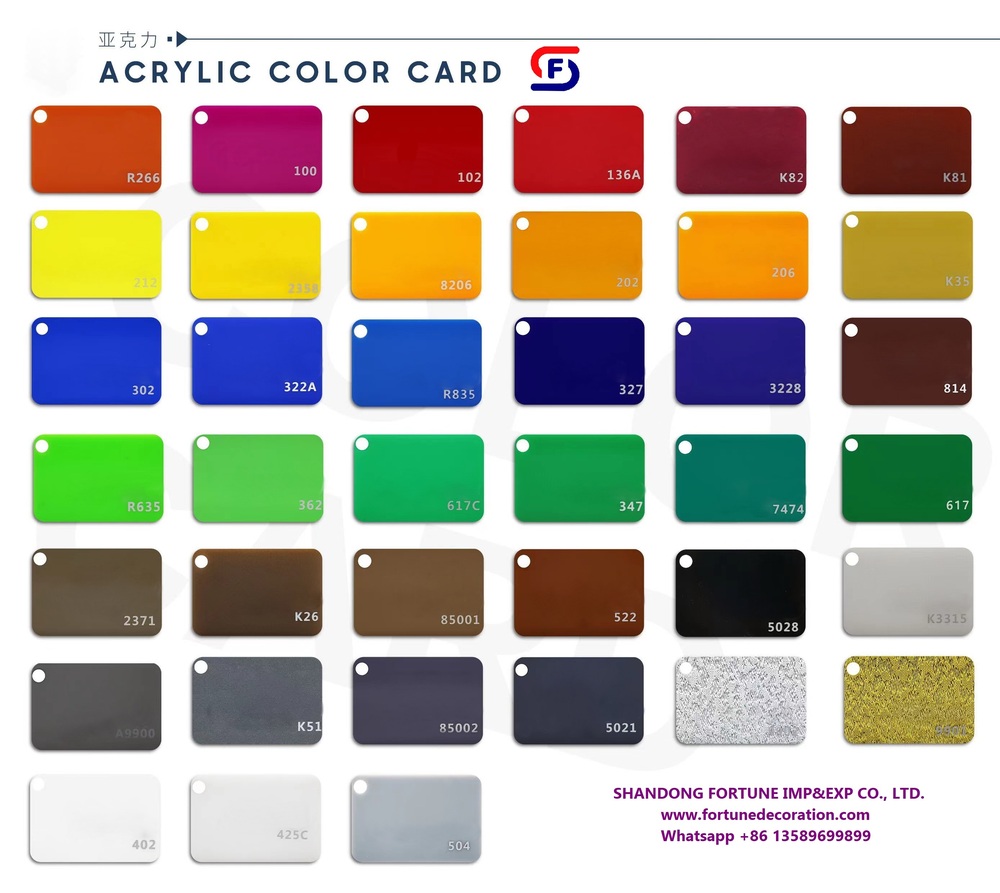 Clear and Colored Polystyrene Sheet