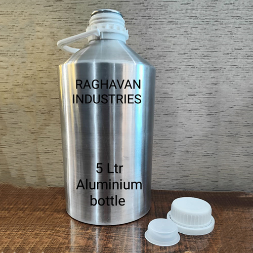 Aluminium Bottle, Can - Capacity: 5 Ltr