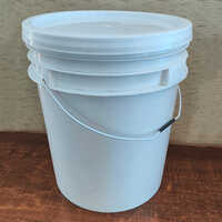 10l Hdpe Bucket - Color: White