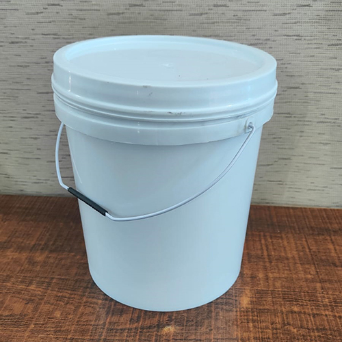 5L Hdpe Bucket - Color: White