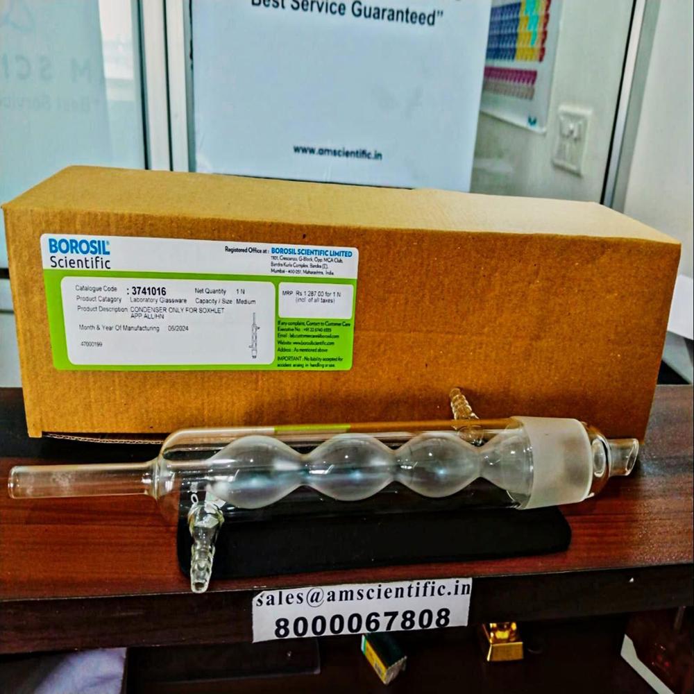 Condenser For Extraction Apparatus Medium - Color: Tranpoart
