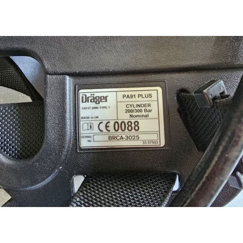Drager Self-Contained Breathing Apparatus SCBA