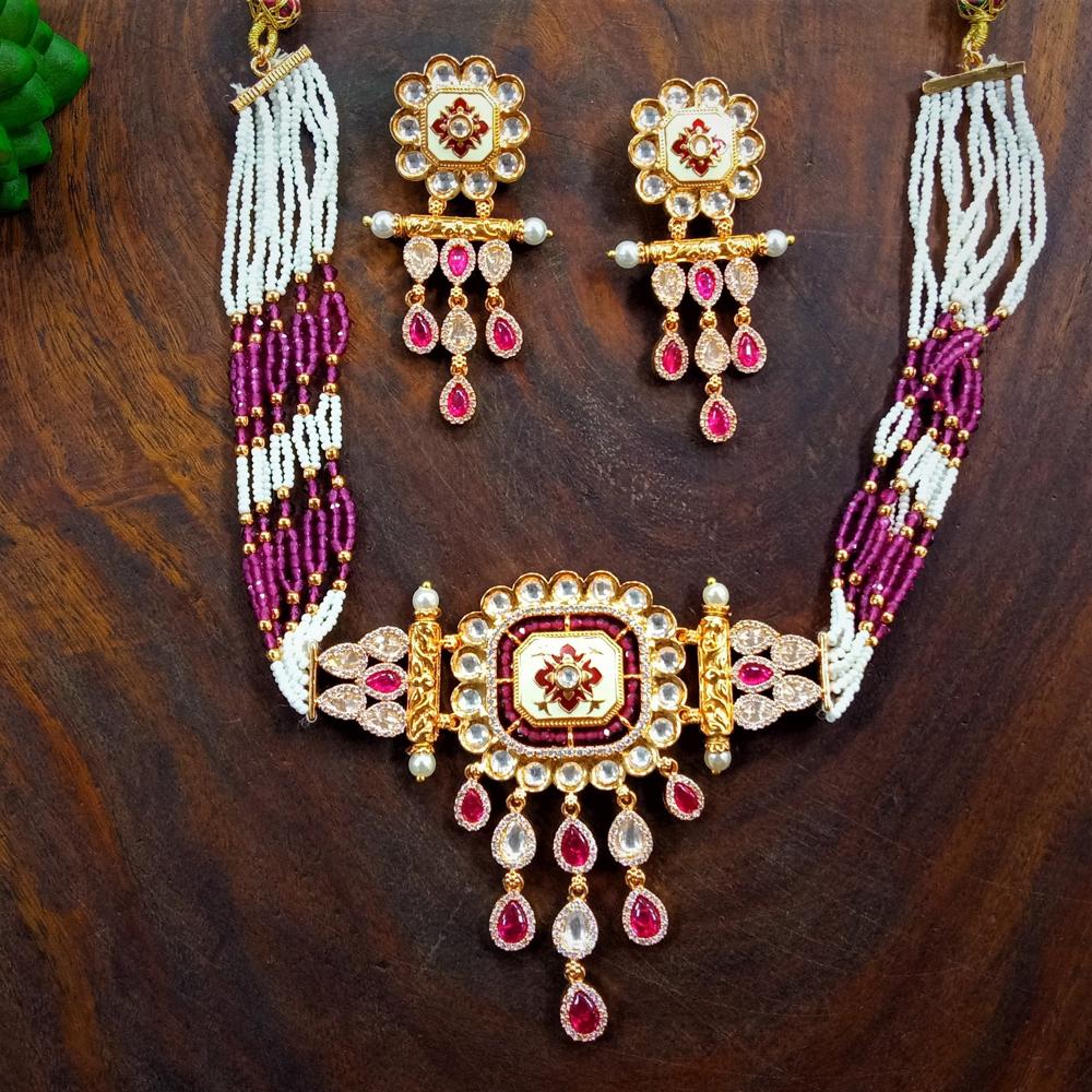 Kundan Necklace Set