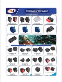 Mini Rocker Switch Red 3 Pin On Off