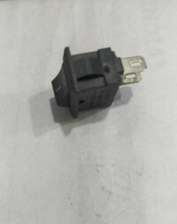 Mini Black 2 Pin Long Leg On-off Switch