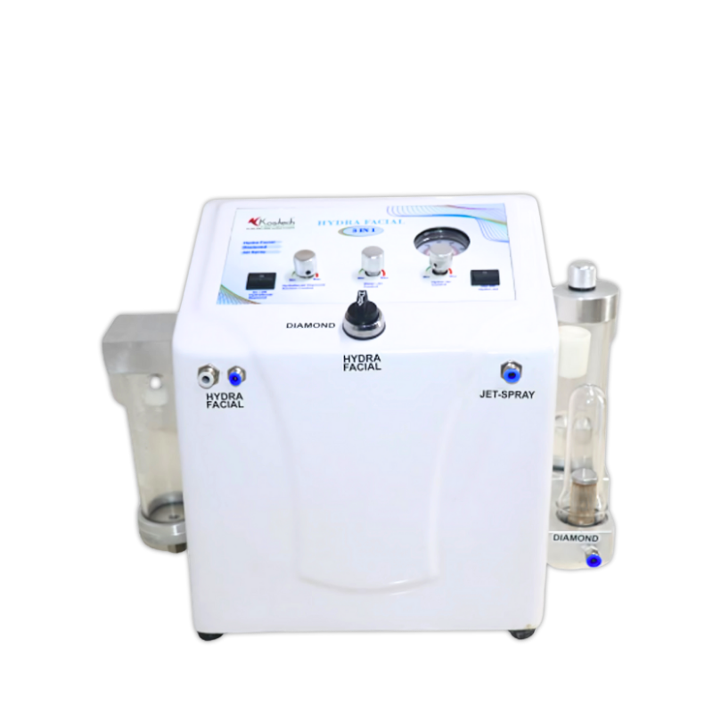 Hydra Facial Diamond Oxyjet Machine 3 in 1