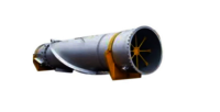 Mild Steel Chimney - Exhaust Capacity: Approx. 500-1000 Cubic Meter Per Hour (m3/h)