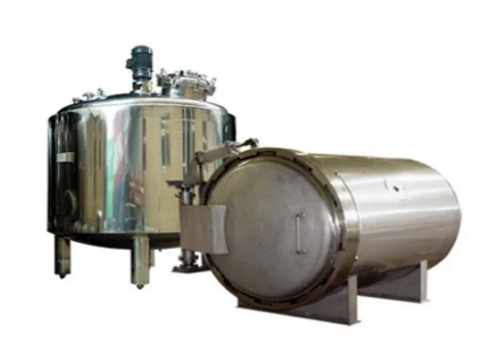 Industrial Pressure Vessel - Color: Silver