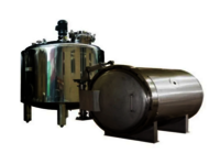 Industrial Pressure Vessel - Stainless Steel, Standard Size, Silver Color | Designed For Petrochemical Industries, New Condition