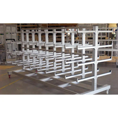 Industrial Pipe Aluminium Profile Rack