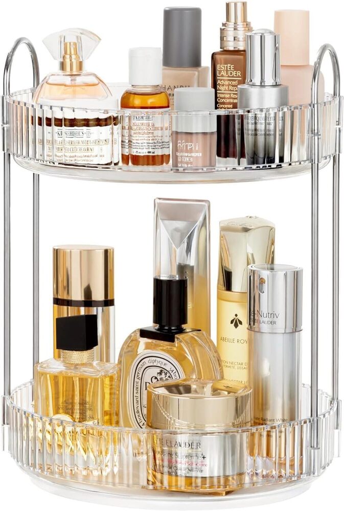 360A  Rotating Makeup Organizer Cosmetic Storage Box