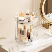 360Â° Rotating Makeup Organizer Cosmetic Storage Box