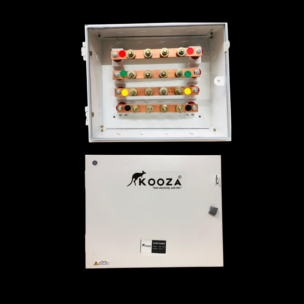 Step-Type Busbar Chamber Box 100A-415V - Application: Power Supply