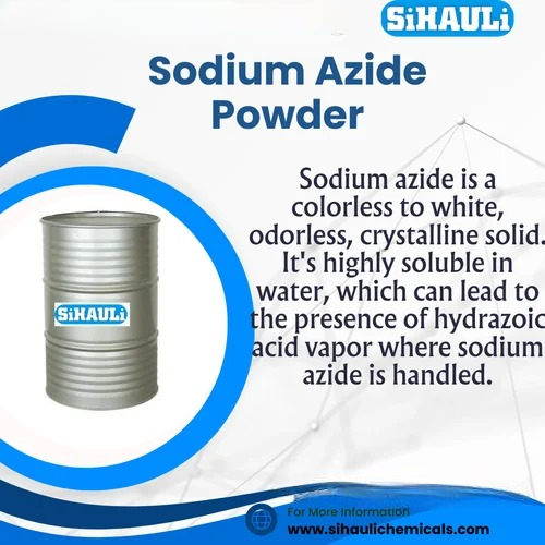 Sodium Azide Powder Manufacturers, Suppliers, Exporters From Vasai Mumbai