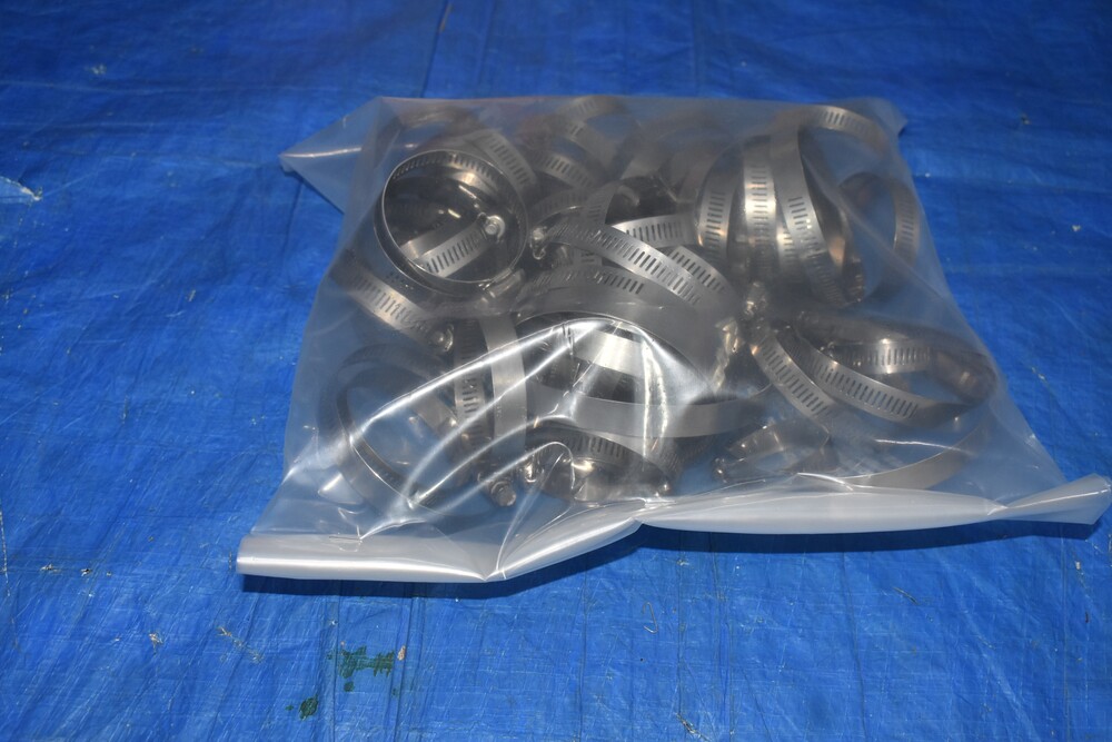 Hose Clip - Stainless Steel, Band Width 12-25mm, Band Thickness 0.8-1.5mm, Diameter Range 50-100mm | Screw Fastener For Automotive And Industrial Use
