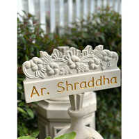 Stone Table Name Stand