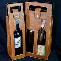 Bottle Holder - Color: Brown