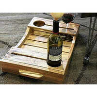 Bottle Tray - Color: Brown