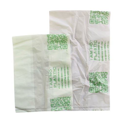 Biodegradable Grocery Bag - Color: White