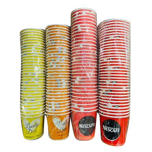 Disposable Paper Cup - Color: Multicolor