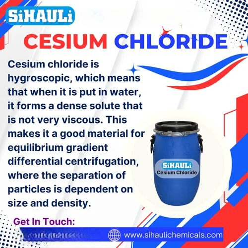 Cesium Chloride Cas 7647 17 8 Manufacturers, Suppliers, Exporters From Vasai
