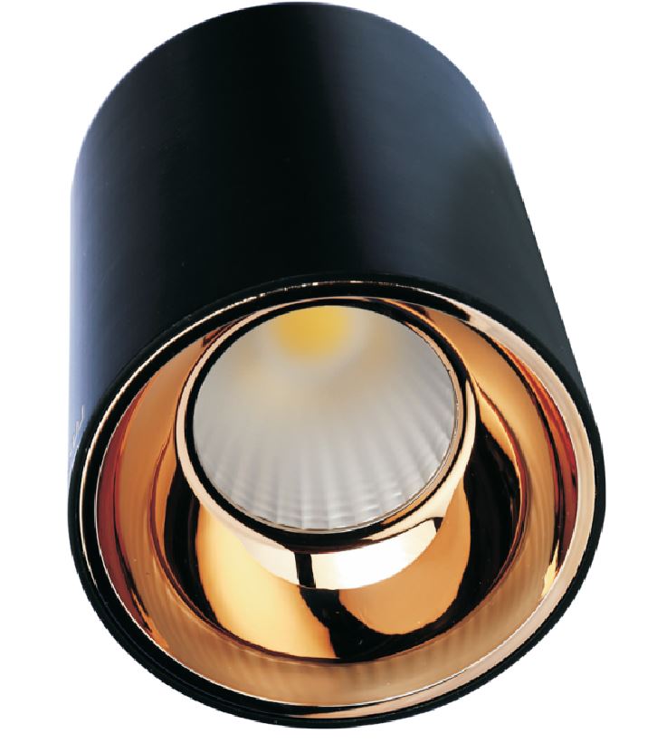 LUKER 30W CORVUS SURFACE LED COB - TRIMLESS (LCOBSRR30SS , LCOBBSRR30BKRG)