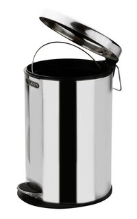25L Steel Pedal Dustbin Plain