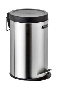 25L Steel Pedal Dustbin Plain
