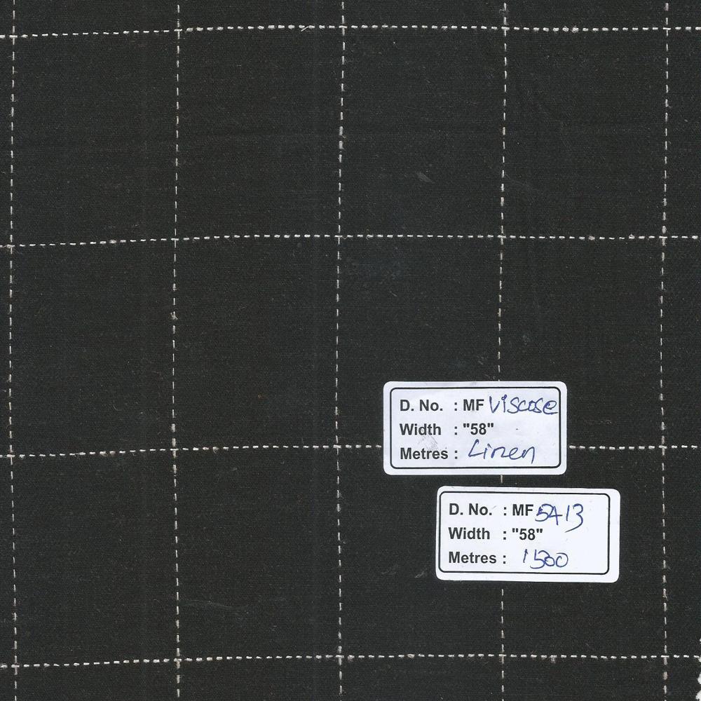 Plain Mill Made Viscose Fiox Cotton Linen