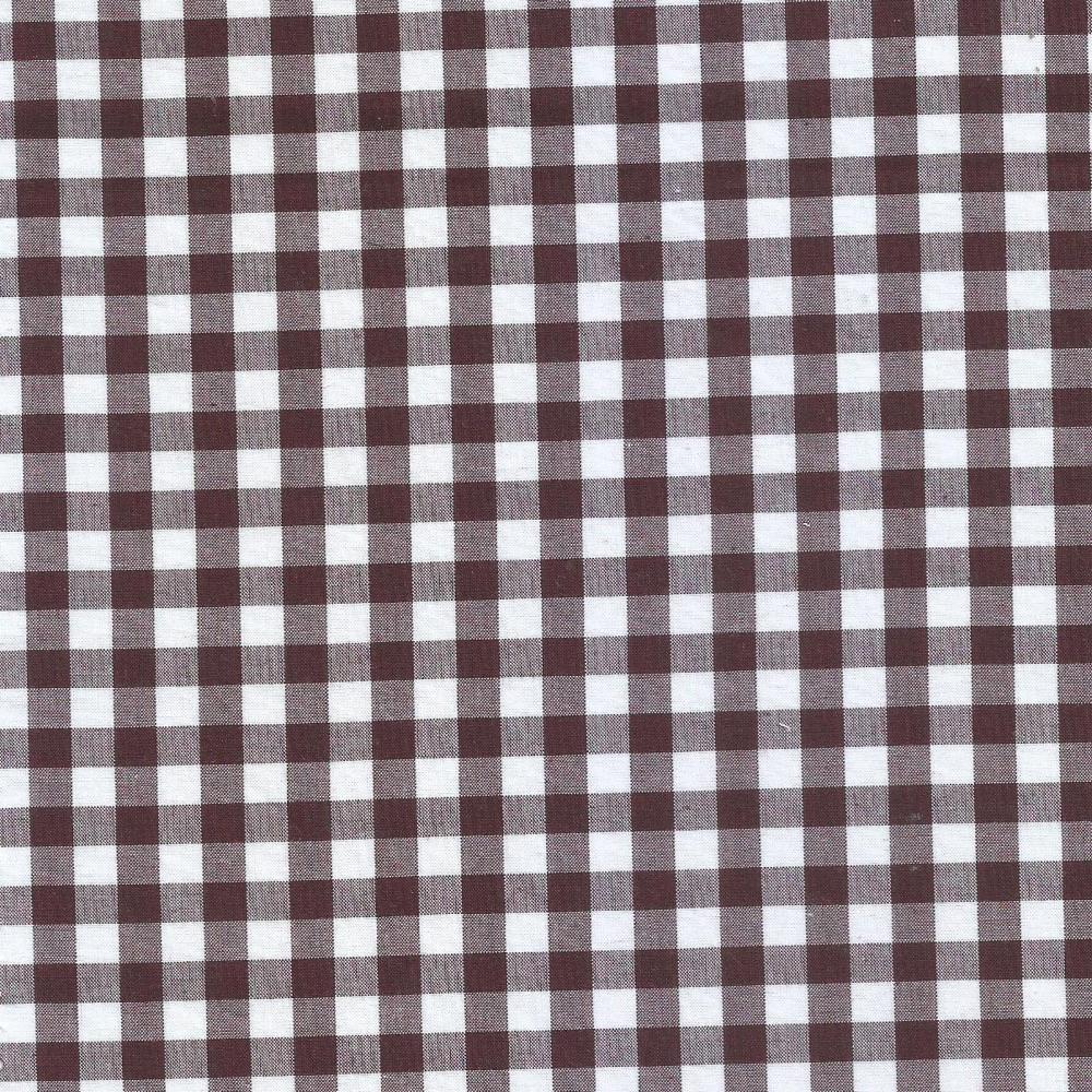 Ginhham Checks - Cotton Blend 58-60 Inches, Assorted Colors | Shrink-Resistant, Colorfast, Soft Finish