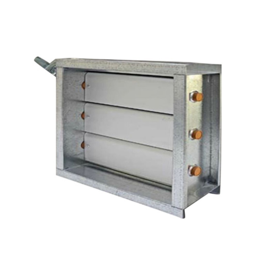 Gi Volume Control Damper - Color: Silver