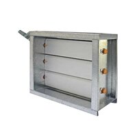 Gi Volume Control Damper - Color: Silver