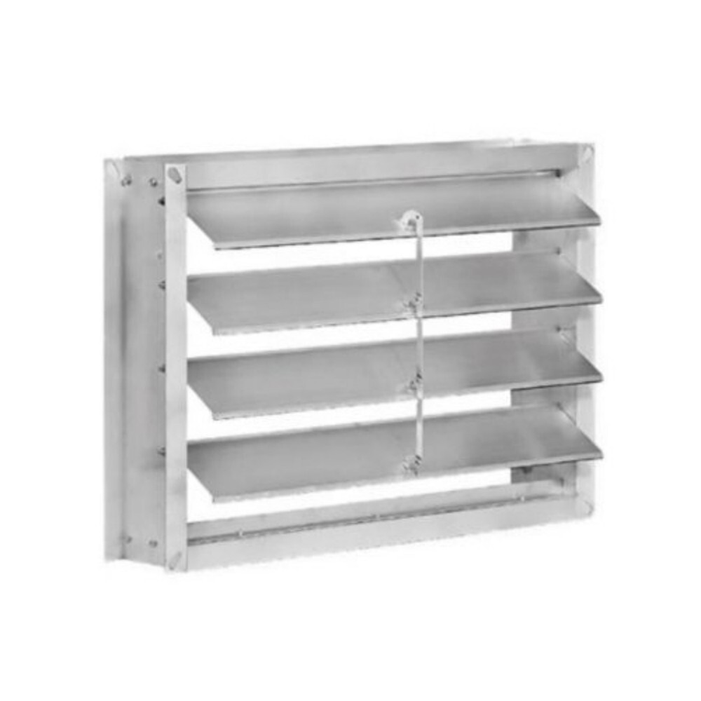 Back Draft Damper - Application: Industrial