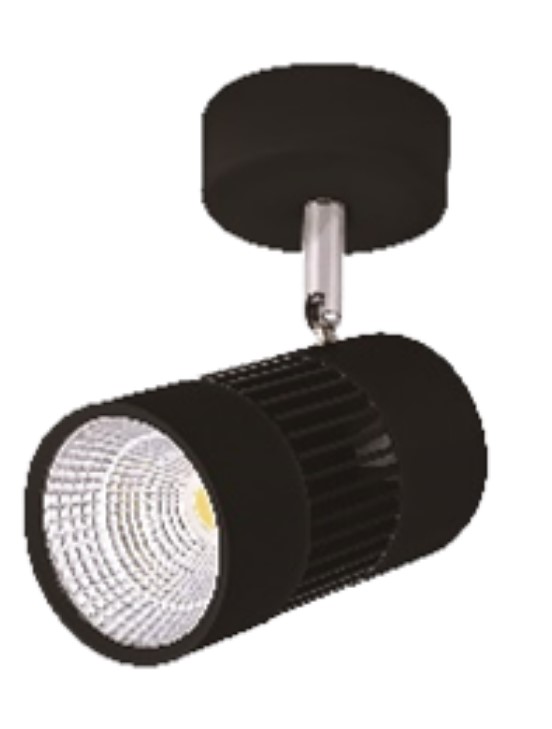 Luker 7w Fuoco Focus Cob Led Light (Lsp07n , Lsp07nbk) - Color: Black & White Body
