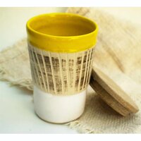 Hand carved Ceramic Glass