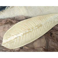 Ceramic Platter For Festivals Stoneware - Color: White