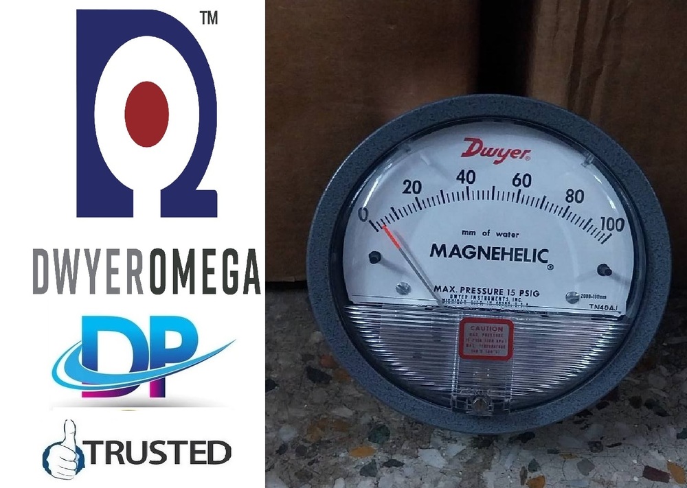 Dwyer Omega Magnehelic Differential Pressure Gauge For Rafaleshwar Industrial Area Rajkot Gujarat - Accuracy: A 2 %