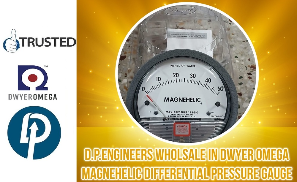 Dwyer Omega Magnehelic Differential Pressure Gauge For Rafaleshwar Industrial Area Rajkot Gujarat - Accuracy: A 2 %