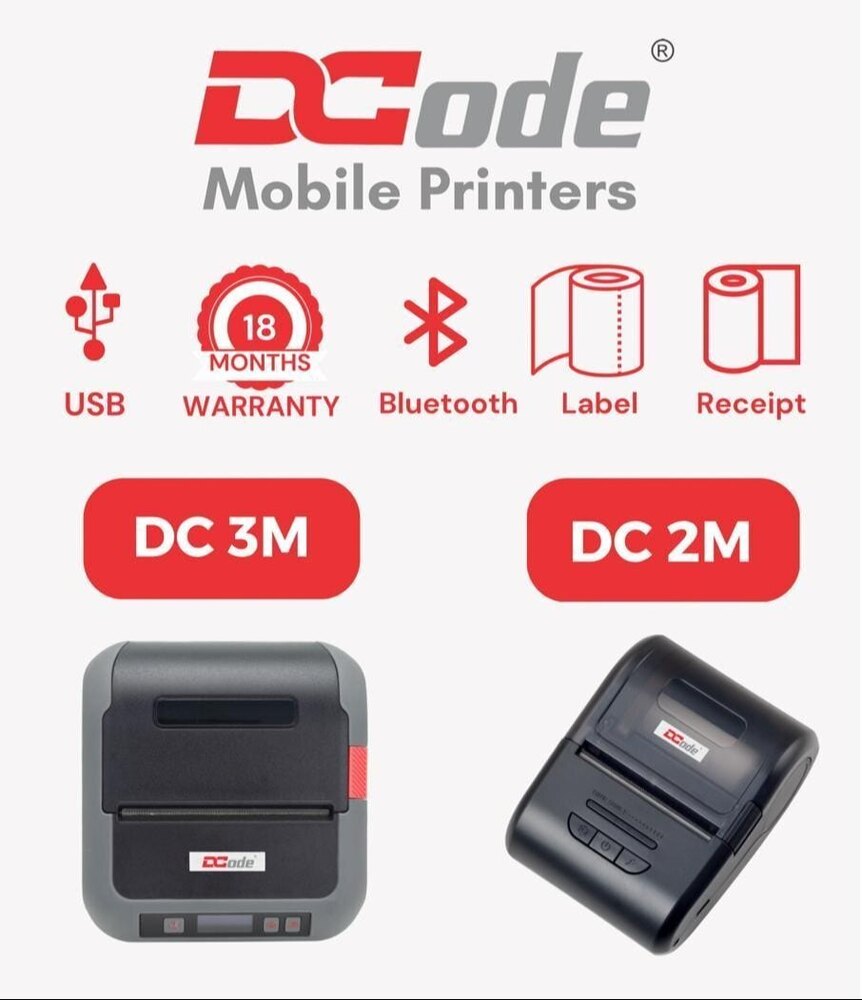 Dc3m Barcode Printer - Automatic Grade: Semi-automatic