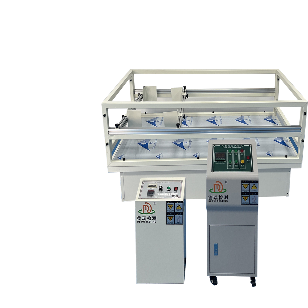 Low frequency vibration table simulation transportation test
