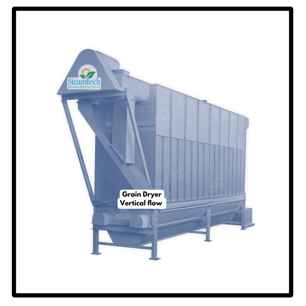 Grain Dryer Machine - Color: Blue